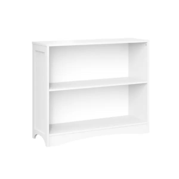 Bookshelves-Kirkland's Home 2-Open Shelf Bookcase White