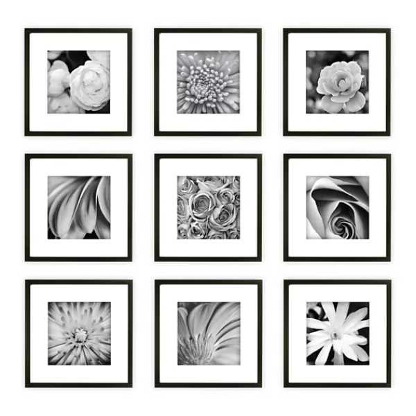 Gallery Wall Frames-Kirkland's Home 9-Pc. Gallery Wall Picture Frame Set Black