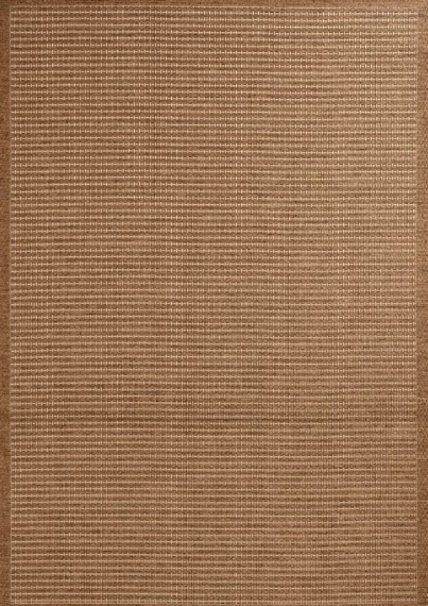 Outdoor Rugs-Kirkland's Home Adelaide Woven Outdoor Area Rug, 6X9 Brown