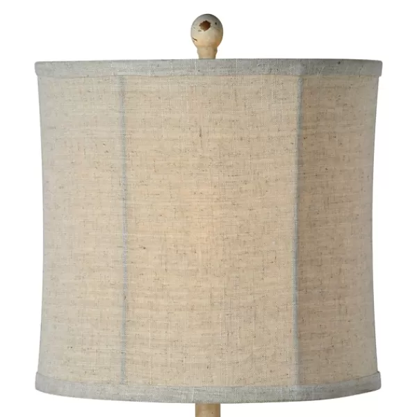 Table Lamps-Kirkland's Home Antique Ivory Distressed Table Lamps, Set Of 2 Tan