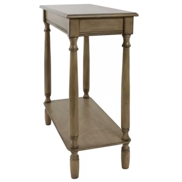 Console Tables-Kirkland's Home Antique Rectangle Console Table Brown