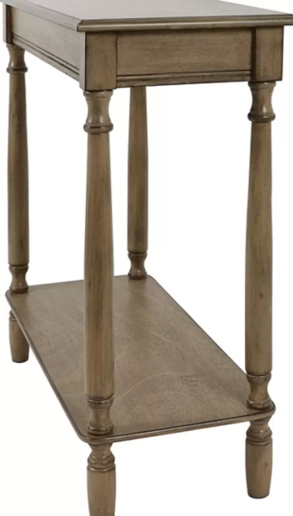 Console Tables-Kirkland's Home Antique Rectangular Console Table Brown