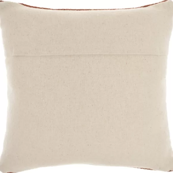 Pillows-Kirkland's Home Antlers Cotton Throw Pillow Orange