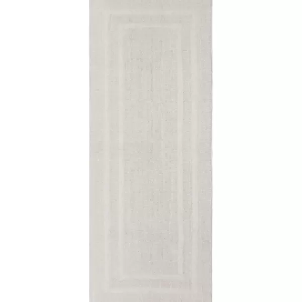 Bathroom Rugs-Kirkland's Home Arctic Plush Reversible Cotton Bath Mat, 60 In. White