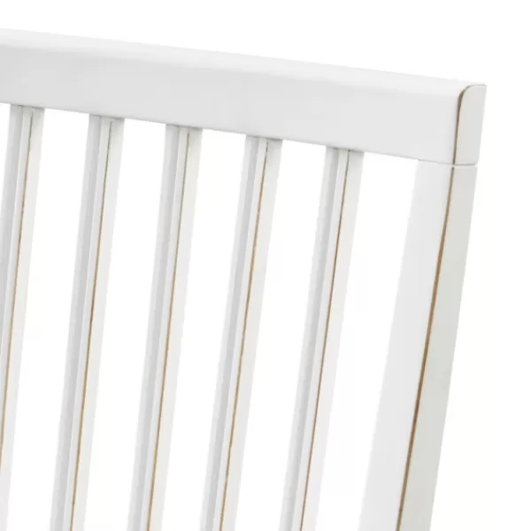 Dining Chairs-Kirkland's Home Armless Slat Back 2-Pc. Dining Chair Set White