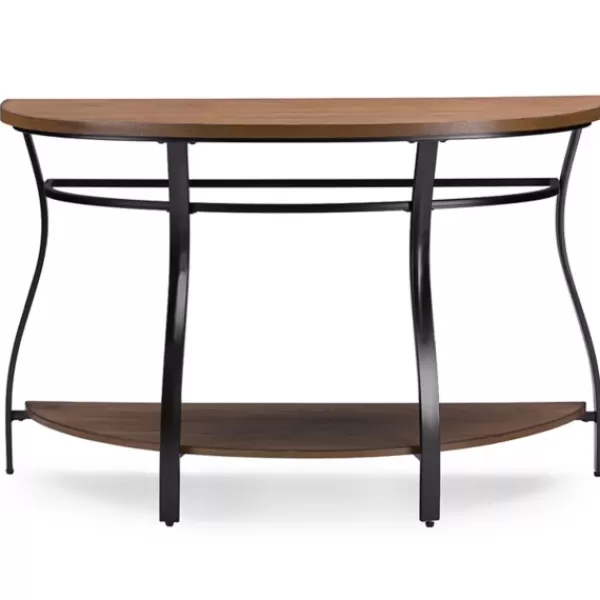 Console Tables-Kirkland's Home Ashlie Curved 2-Tier Console Table