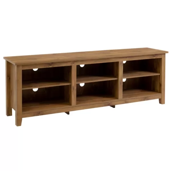 Tv Stands & Media Consoles-Kirkland's Home Barnwood Tv Stand, 70 In. Brown