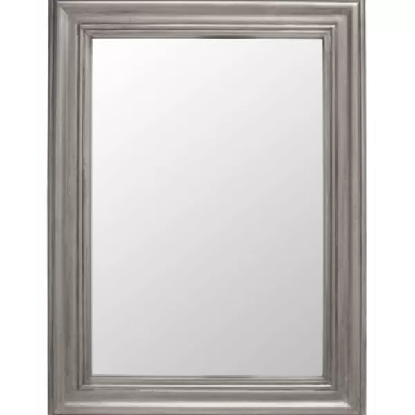 Framed Mirrors-Kirkland's Home Bayleigh Classic Wall Mirror Silver