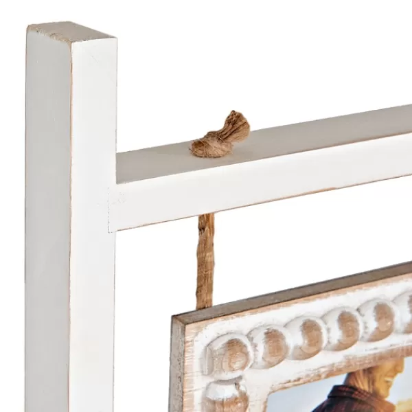 Collage Frames-Kirkland's Home Beaded Frame Photo Collage Ladder White