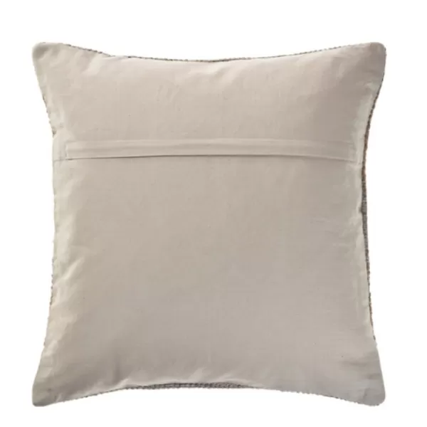 Pillows-Kirkland's Home Beige Criss Cross Accent Pillow Brown