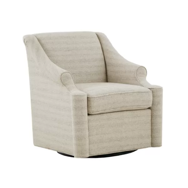 Accent Chairs-Kirkland's Home Benton Swivel Glider Accent Chair Tan