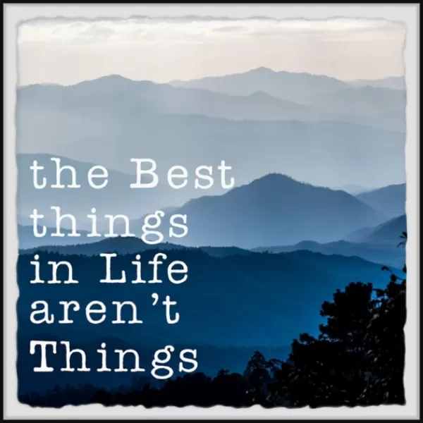 Wall Quotes & Signs-Kirkland's Home Best Things In Life Framed Wall Plaque Blue/White