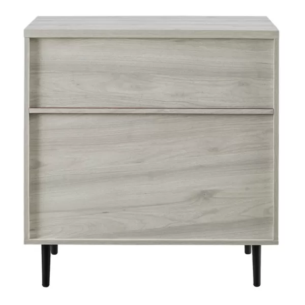 Cabinets & Sideboards-Kirkland's Home Birch Color Pop Geometric Cabinet Tan