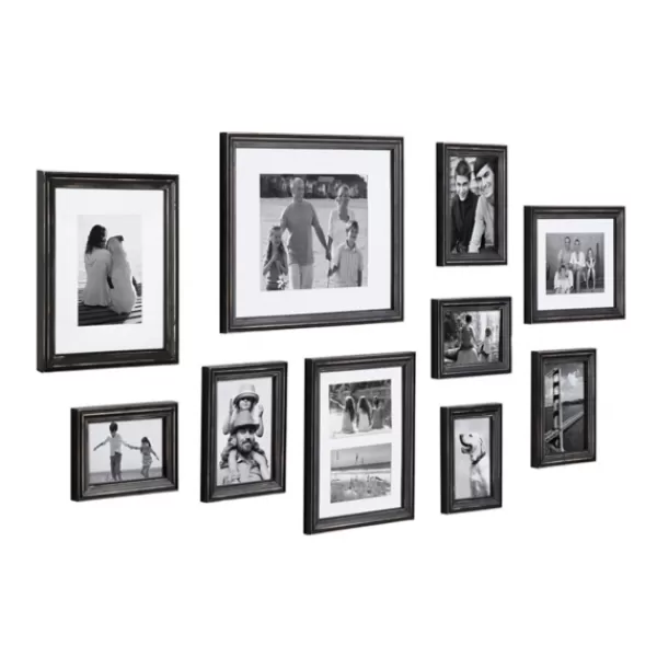 Gallery Wall Frames-Kirkland's Home Black Bordeaux 10-Pc. Gallery Wall Frame Set