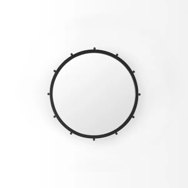 Decorative Mirrors-Kirkland's Home Black Elena I Small Wall Mirror