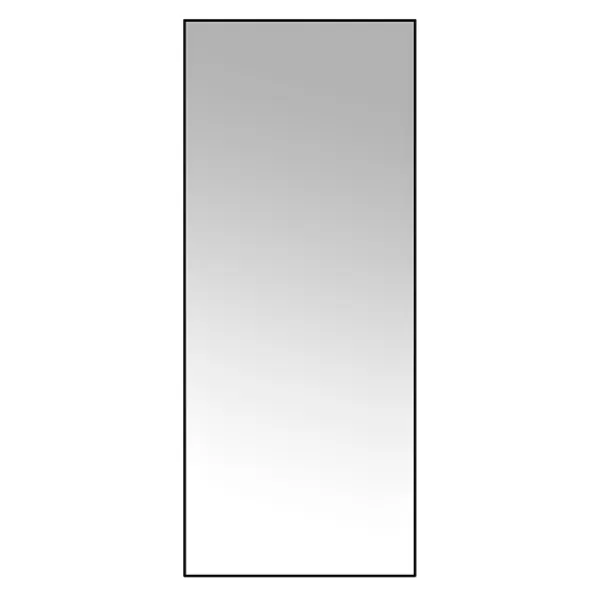 Decorative Mirrors-Kirkland's Home Black Metal Linear Mirror, 24X58