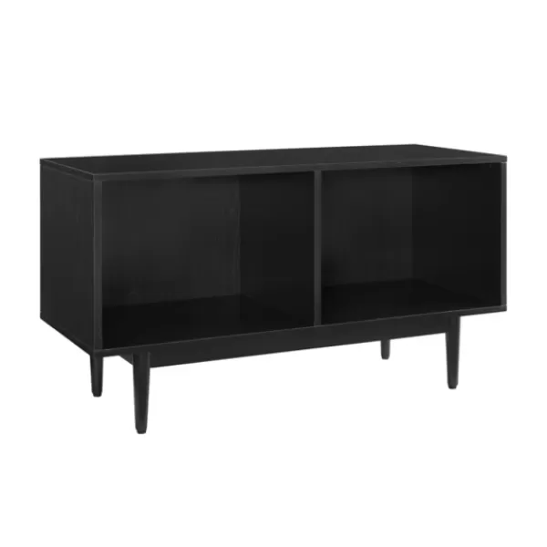 Console Tables-Kirkland's Home Black Modern Wood Console Table, 40 In.