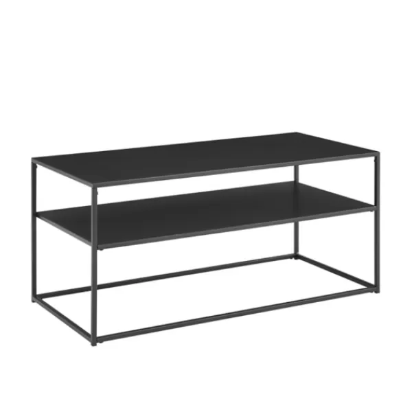 Coffee Tables-Kirkland's Home Blake Simple Metal Coffee Table Black