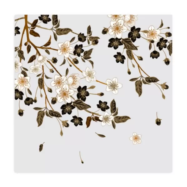 Wall Murals & Wall Decals-Kirkland's Home Blossom Spring Peel And Stick Wall Mural Gray/Brown