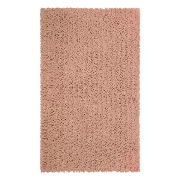 Bathroom Rugs-Kirkland's Home Blush Chenille Bath Mat, 34 In. Pink