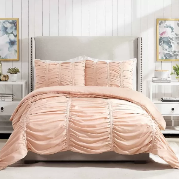 Comforters-Kirkland's Home Blush Emily 2-Pc. Twin/Twin Xl Comforter Set Pink