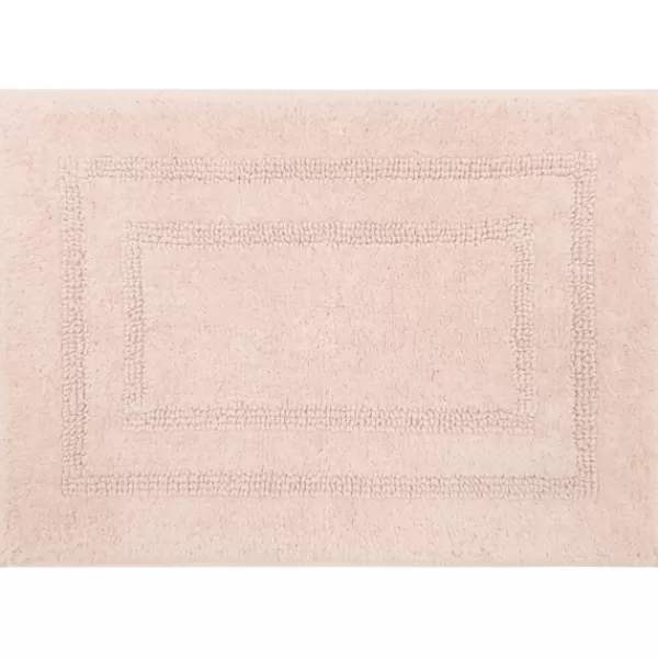 Bathroom Rugs-Kirkland's Home Blush Reversible Cotton Bath Mat, 34 In. Pink