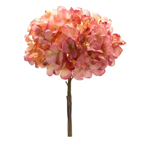 Stems & Bouquets-Kirkland's Home Bright Hydrangea Stems, Set Of 6 Pink