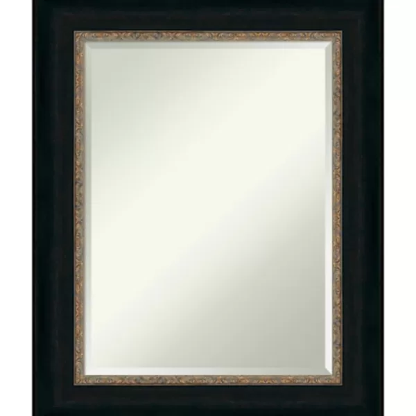 Decorative Mirrors-Kirkland's Home Brown And Bronze Scalloped Edge Frame Mirror