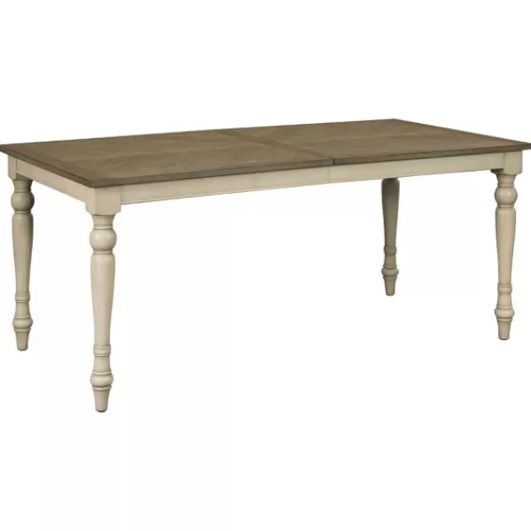 Dining Tables-Kirkland's Home Brown And Ivory Martha Stewart Dining Table Brown/Ivory