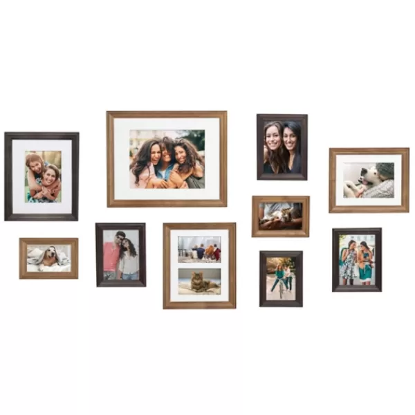 Gallery Wall Frames-Kirkland's Home Brown Hues 10-Pc. Gallery Wall Picture Frame Set