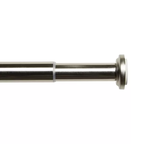 Curtain Rods & Hardware-Kirkland's Home Brushed Nickel Iron Tension Rod, 40 In.