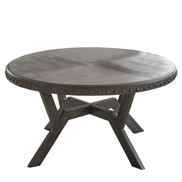 Coffee Tables-Kirkland's Home Calvert Round Coffee Table Gray