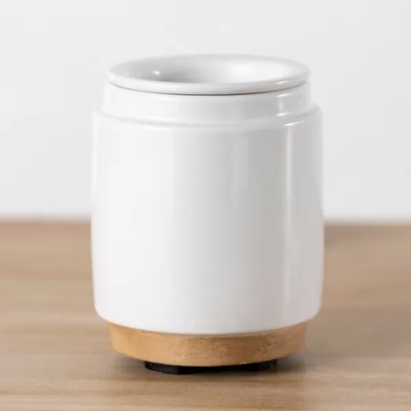 Home Fragrance-Kirkland's Home Ceramic Wax Warmer White