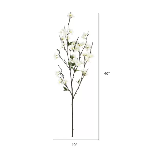 Stems & Bouquets-Kirkland's Home Cherry Blossom Stems, Set Of 3 White