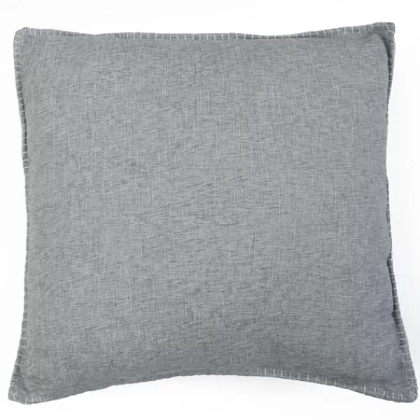 Pillows-Kirkland's Home Chunky Weave Pillows, Set Of 2 Silver