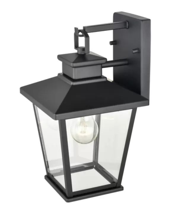 Outdoor Lighting-Kirkland's Home Classic Lantern Outdoor Sconce Black