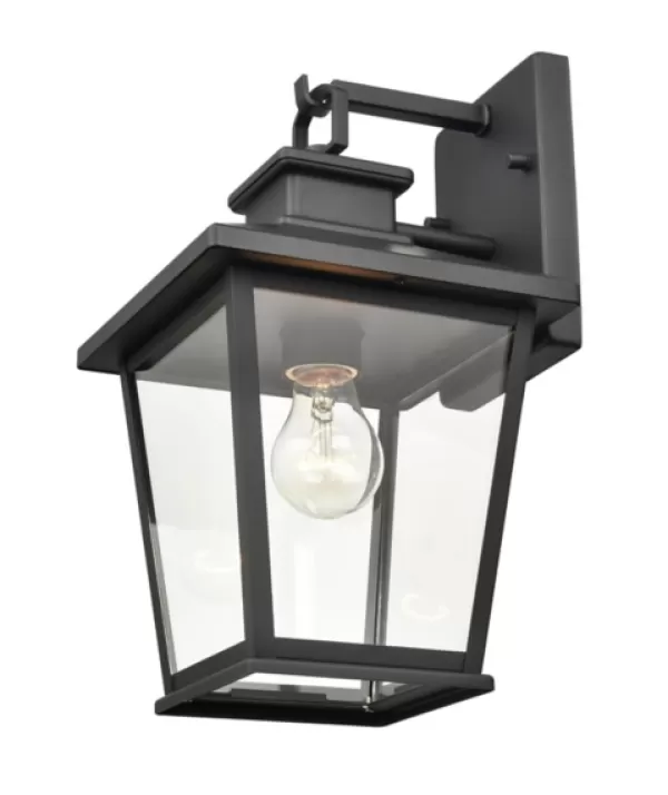 Outdoor Lighting-Kirkland's Home Classic Lantern Outdoor Sconce Black