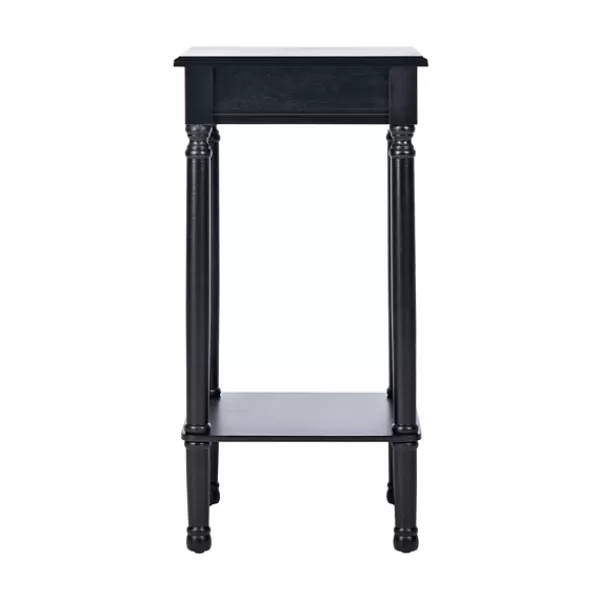 Accent & End Tables-Kirkland's Home Classic Tegan Square Accent Table Black