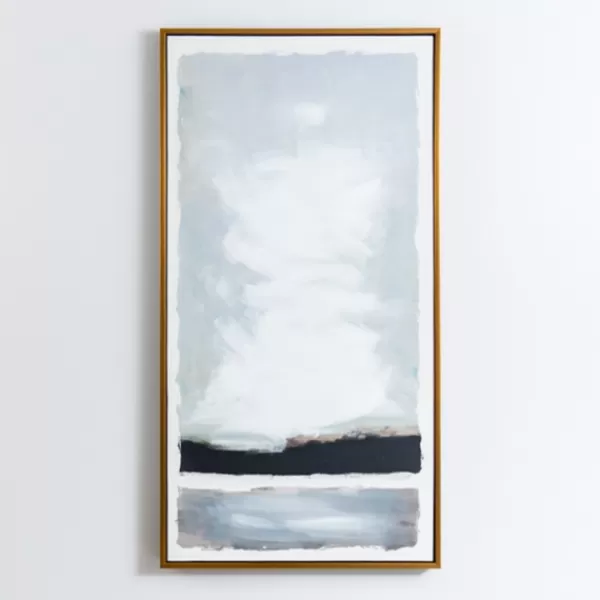 Canvas Art-Kirkland's Home Cloud Abstract Canvas Art Print Gray