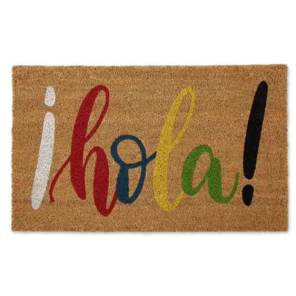 Doormats-Kirkland's Home Colorful Hola Doormat Multi