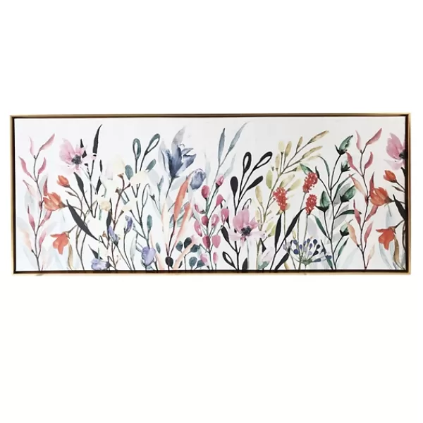 Framed Art-Kirkland's Home Colorful Wildflowers Framed Art Print Multi