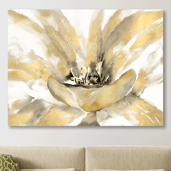 Canvas Art-Kirkland's Home Concerto Luxe Giclee Canvas Art Print Yellow/White