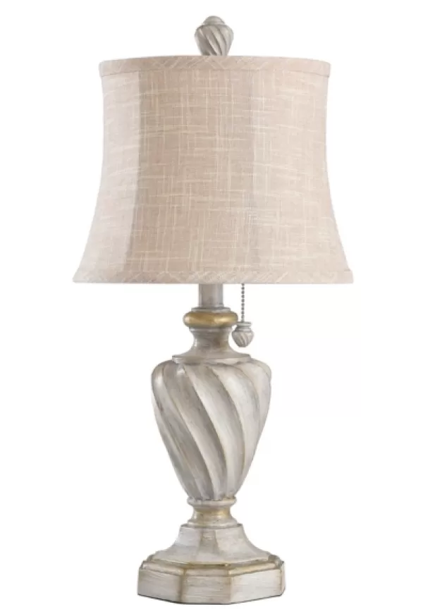 Table Lamps-Kirkland's Home Cream And Off-White Table Lamp Ivory