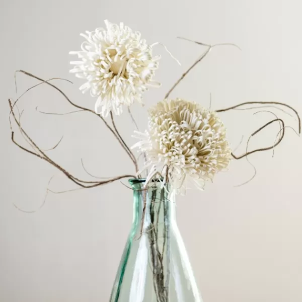 Stems & Bouquets-Kirkland's Home Cream Fuji Mum Stem Ivory