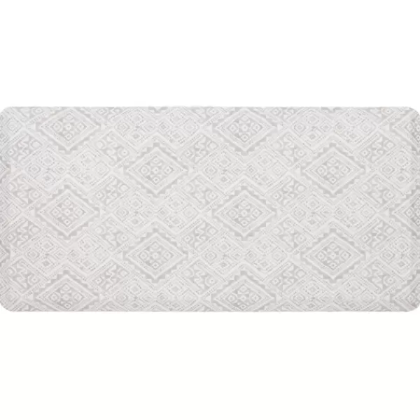 Kitchen & Floor Mats-Kirkland's Home Cushioned Kitchen Mat Ivory