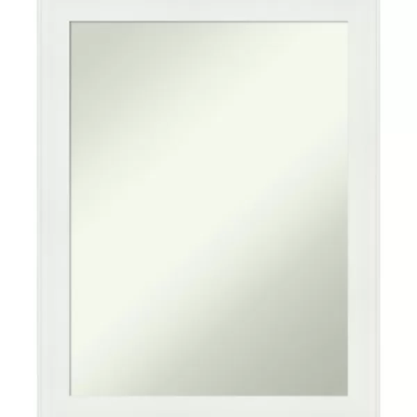 Framed Mirrors-Kirkland's Home Daisy White Modern Decorative Framed Mirror
