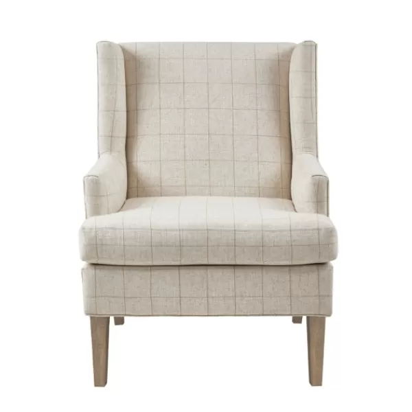 Accent Chairs-Kirkland's Home Decker Martha Stewart Accent Chair Ivory