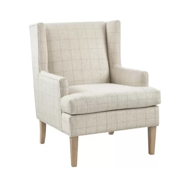 Accent Chairs-Kirkland's Home Decker Martha Stewart Accent Chair Ivory