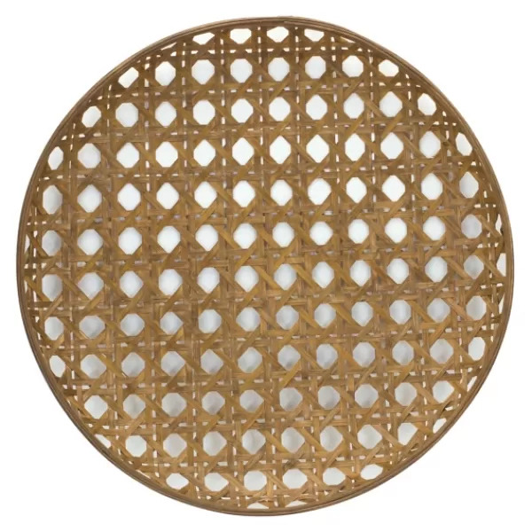 Decorative Trays-Kirkland's Home Decorative 26 In. Bamboo Tray Tan