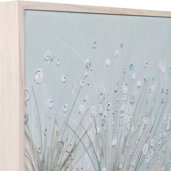 Framed Art-Kirkland's Home Dewdrop Colors Framed Art Print White/Blue/Green/Black